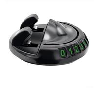 Supporto per cellulare girevole a 360 gradi per auto con piastra di parcheggio, progettato per un uso a lungo termine e un funzionamento stabile del telefono durante la guida (nero)