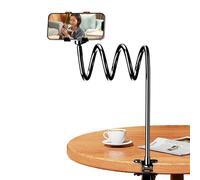Supporto Per Cellulare Gooseneck - Sostegno Con Braccio Lungo Regolabile,Montaggio Per Telefono A Sospensione,Per Video Auto Letto Divano Testata Letto Poltrona Sedia Bicicletta Dormitorio Disabili