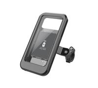 Supporto per Cellulare Impermeabile con Ricarica USB, Caricabatterie Wireless da 15 W, Supporto Universale per Touchscreen per Bici Elettrica.