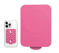 Supporto per cellulare in silicone - Supporto per cellulare in silicone - Maniglia magnetica portatile per porta finestra specchio esterno video blogging viaggio bagno selfie