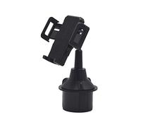 Supporto per cellulare per auto con supporto per tazza, rotazione a 360 °, regolabile per cellulare, Cradle Mount telefono, bottiglia d'acqua con indicatore del tempo
