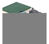 Supporto per cellulare per gatti | Supporto estetico per telefono, base antiscivolo in resina senza mani Scrivania Biblioteca Camera da letto