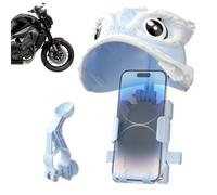 Supporto per cellulare per moto, multifunzione, forte morsetto a molla | Struttura stabile, accessorio per bicicletta, supporto universale per manubrio per moto, bicicletta e