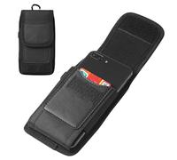 Supporto per cellulare per passeggiate - Custodia impermeabile con fessura per penne, supporto universale per cintura per l'uso quotidiano, fondina in tessuto Oxford per uomini e donne