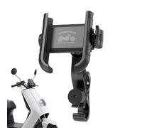 Supporto per cellulare per scooter, universale, girevole, anti-vibrazione, fissaggio stabile, adatto per strada, organizer per schermo da ciclista, musicali per trekking