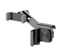 Supporto per cellulare per Tesla Model 3/Y/Cybertruck, supporto per smartphone da auto, cruscotto, regolabile 54-85 mm, morsetto robusto per navigazione, nero