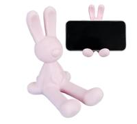 Supporto per cellulare - Tema animale con impugnatura antiscivolo - Forma di coniglio - Supporto da scrivania a forma di coniglio - per bar, dormitori, biblioteche, camere da , studenti