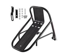 Supporto per cestino per bicicletta | Heavy Duty Rack Mlamp | Supporto di fissaggio robusto con facile installazione per trasportare attrezzature su biciclette pieghevoli, mountain bike o cicli