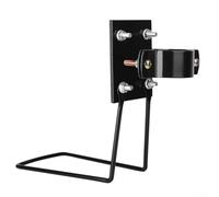 Supporto per cestino per scooter, staffa a sgancio rapido per bicicletta, telaio da appendere anteriore, montaggio per cestello di fissaggio per portapacchi da carico e bici da strada (M con supporto