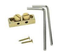 Supporto Per Chiave Esagonale Con Chiave Montata Sulla Paletta Del Tremolo Per Chitarra Elettrica Con Montaggio Di Due Chiavi Esagonali. Accessori Per Parti Di Strumenti (Color : Gold)