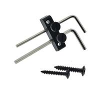 Supporto Per Chiave Esagonale Con Chiave Montata Sulla Paletta Del Tremolo Per Chitarra Elettrica Con Montaggio Di Due Chiavi Esagonali. Accessori Per Parti Di Strumenti (Color : Bk)