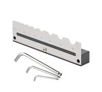 Supporto per chiavi esagonali, mensola per montaggio a parete, può contenere 9 strumenti esagonali, per garage, officine, tecnici, falegnami, lavorazione del legno