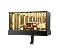 Supporto per chiavi Garage Infinito, con luce a LED e decorazione a effetto infinito, per corridoio, scatola di visualizzazione con chiavi di garage, per ingressi corridoio, cucina, appartamento