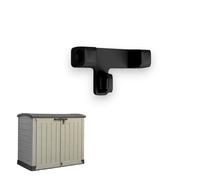 Supporto per chiavistello di bloccaggio per bagagliaio, compatibile con Keter rif. WLBP