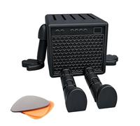 Supporto per chitarra 3D, organizer per plettri, con stampa, 8,9 x 11,9 cm, con struttura robusta, accessorio musicale compatto, organizer per plettri con spazio funzionale, attrezzatura da studio per