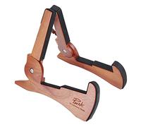 Supporto per chitarra acustica, universale, pieghevole, in legno massello di mogano, a forma di coniglio, per chitarre acustiche elettriche e bassi
