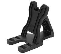 Supporto per chitarra, chitarre portatili Supporto per strumenti pieghevole da pavimento per chitarra Supporto con telaio ad A per chitarre per chitarre acustiche per chitarre elettriche(Nero)