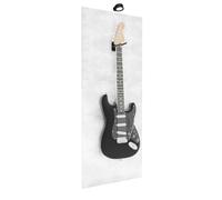 Supporto per chitarra con luce RGB e pannelli acustici | Display fonoassorbente con LED colorati | 125×50 cm | Colore lampada: Bianco | Colore pannello: [Bianco | PANELS+WhiteLamp (125x50cm)]