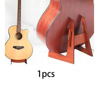 Supporto per chitarra da pavimento in legno a forma di L, supporto per