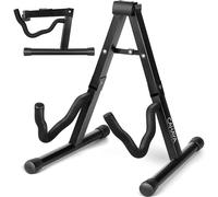 Supporto per Chitarra Da Terra Con Altezza Regolabile Da 74-98Cm Stand per Chita