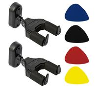 Supporto per chitarra in 2 pezzi con 4 plettri supporto per chitarra montato a