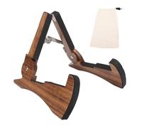Supporto per Chitarra in Legno Supporto Pieghevole con Cornice A Forma di A Regolabile per Chitarra Acustica Elettrica