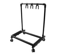 Supporto per Chitarra Multi Filas Supporto per Display in EVA in Metallo con Ruote per Contenere più Chitarre per Chitarra Folk Chitarra Acustica Elettrica (FL-13W)