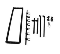 Supporto per Chitarra Multipla, Supporto per Esposizione per Chitarre Multiple in Metallo Ad Alta Resistenza Ed EVA con Ruote per Negozi a Casa (FL-17W)