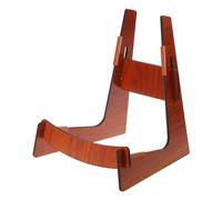 Supporto per chitarra pieghevole con grande telaio ispessito elettrico, supporto verticale per strumenti musicali con ripiano laterale morbido