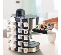 Supporto per cialde da caffè a parete, distributore di cialde da caffè per