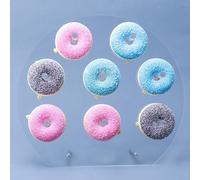 Supporto per ciambelle acrilico Donut stand chiaro per la decorazione della