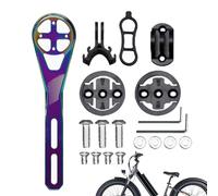 Supporto per Ciclocomputer | Braccio Esteso per Ciclismo | Supporto per Manubrio per Computer Bici per Città, Sport, Action Camera e