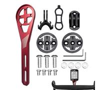 Supporto per ciclocomputer, braccio esteso per ciclismo, supporto per manubrio per computer da bicicletta, per città, sport, action cam e