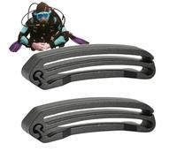 Supporto per cinghia - Supporto regolabile | 2 pezzi porta passanti per gilet | anti-erosione facile chiusura rapida per cintura subacquea, cinghie, attrezzatura subacquea, zaino