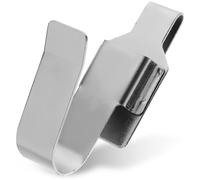 Supporto per Cintura da Trapano in Acciaio Argento, Robusto | Aggancio in Vita, Struttura Resistente alla Deformazione, Sospensione Ordinata degli Utensili, Accessori Trapano Avvitatore