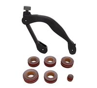 Supporto per cintura di levigatura, strumento portatile per levigatura con design ad regolabile, include 6 rotoli di carta vetrata per la lucidatura di legno e metallo, leviga