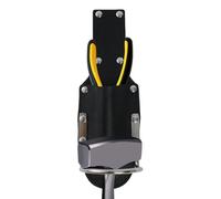 Supporto per cintura, fondina a forbice in pelle PU e passante per martello, 2 in 1, organizer per pinze, tasca per elettricisti, edilizia e potatura da giardino