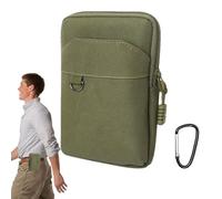 Supporto per cintura per telefono: per Smart Phone, utilitaria in nylon durevole, design di trasporto con clip di sicurezza, organizzatore di attrezzature tattiche con