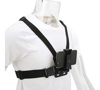 Supporto per Cintura Toracica per Telefono Cellulare, Supporto per Cintura per Imbracatura Toracica Regolabile per Telefono Cellulare Clip Universale per Cellulare per Smartphone con Action Cam