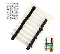 Supporto per cinture di karate, organizer per cinture di karate con gancio e decalcomanie, supporto sportivo senza montaggio per tutti