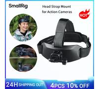 Supporto per Cinturino da Testa SmallRig per Action Cam, Montaggio Rapido a Un Passo, Regolabile per DJI OSMO, GoPro, Insta 360 -5724