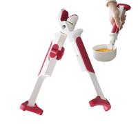 Supporto per ciotola anti-derisione, clip per piastra calda, clip antiscivolo per piastre, non antiscivolo, isolamento termico, morsetto per cottura e ciotola 2 in 1