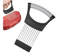 Supporto per cipolla per affettare, Assistente per affettare alimenti - Supporto per affettare il limone da cucina,Strumento ausiliario multifunzionale per tagliare gli alimenti, per cipolle, carn