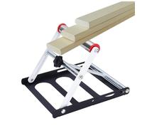 Supporto per circolare da tavolo, di supporto pieghevole, altezza regolabile da 4 a 13,5 cm, supporto da lavoro portatile in acciaio e ferro, troncatrice stabile e
