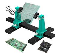 Supporto per circuito stampato - Strumento di fissaggio per supporto di saldatura, kit di morsetti rotanti per PCB, morsa di montaggio per maschere di riparazione, assistente per stazione di