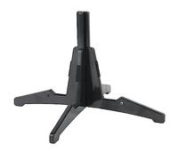 Supporto per Clarinetto del Flauto Portatile ABS Plastica di Plastica Ridotto a Lungo Crollo con Strisce di Velluto per la Riduzione dei Danni (Nero)