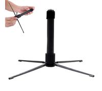 Supporto per clarinetto - Leggio musicale 14,5 x 3 x 3 cm | Supporto per strumenti, Suport per strumenti pieghevoli a 4 piedi con base in metallo per i viaggio, pratico all'aperto a casa