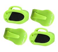 Supporto per clip per canne da pesca | 4 pezzi Organizzatore di supporto portatile con elastico, supporto per canne da pesca per barca,per la spiaggia la riva del molo, la piscina il ghiaccio acqua