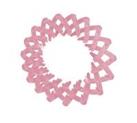 Supporto per coda di cavallo a forma di , produttore di fiocchi in velluto, clip per acconciature espandibili per coda di cavallo, tessuto in velluto + design flessibile, per creare cavoli