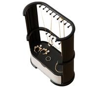 Supporto per collane - Appendiabiti per collane a 3 livelli - Torre di stoccaggio di gioielli | Per donne e ragazze camera da letto specchiera armadio residenza studentesca orecchini bracciali e